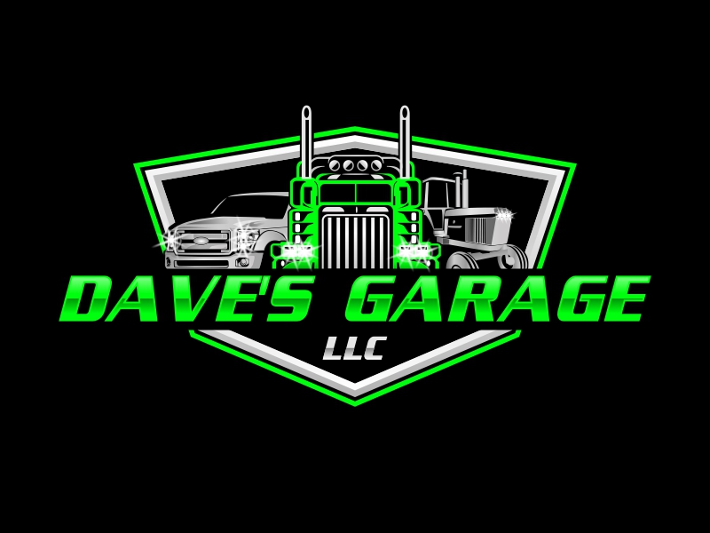 Dave's Garage LLC logo design by rizuki