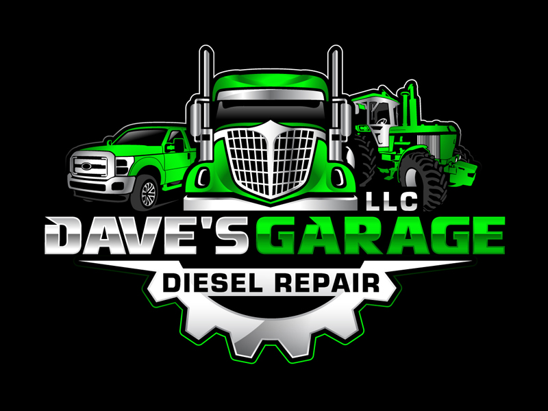 Dave's Garage LLC logo design by DreamLogoDesign