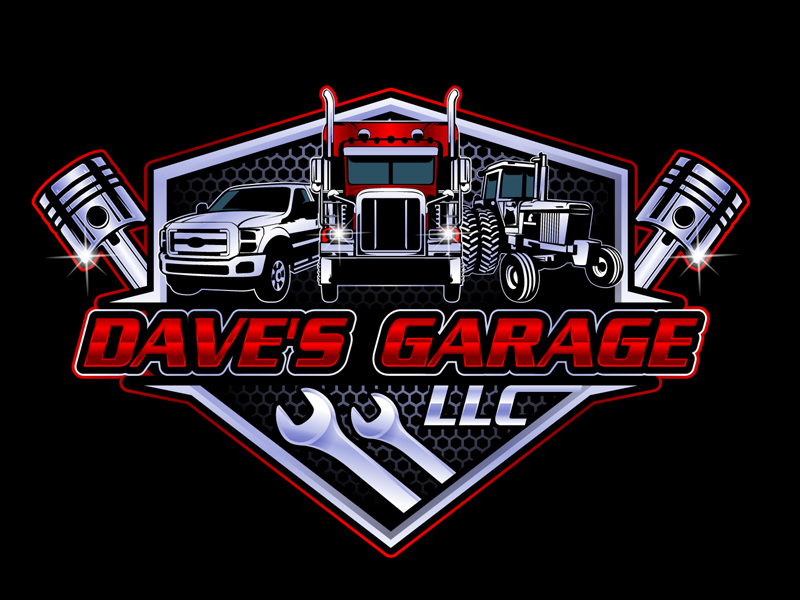 Dave's Garage LLC logo design by DreamLogoDesign