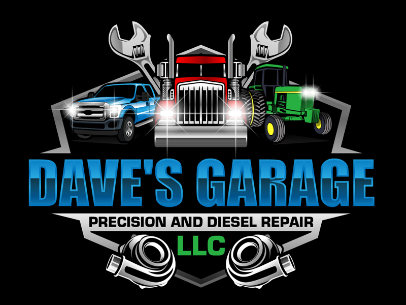 Dave's Garage LLC logo design by DreamLogoDesign