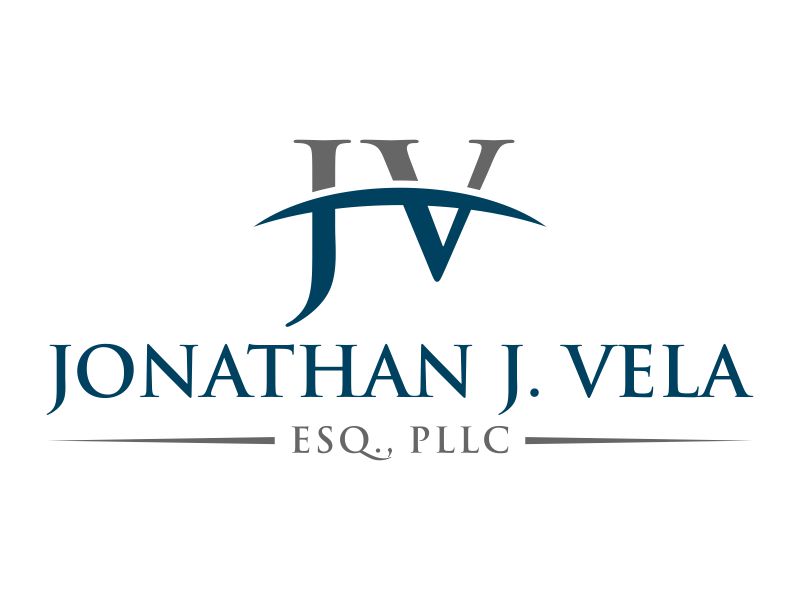 JONATHAN J. VELA, ESQ., PLLC logo design by p0peye