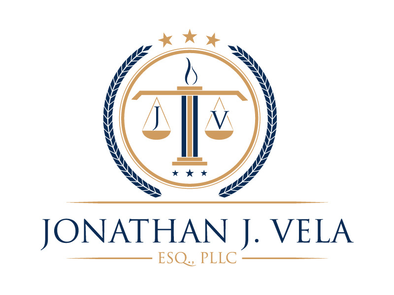 JONATHAN J. VELA, ESQ., PLLC logo design by Bambhole