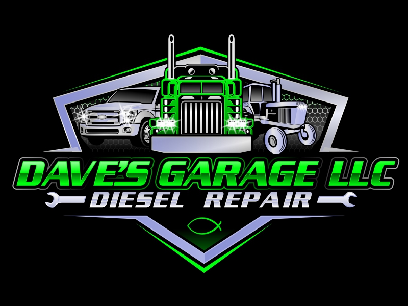 Dave's Garage LLC logo design by rizuki