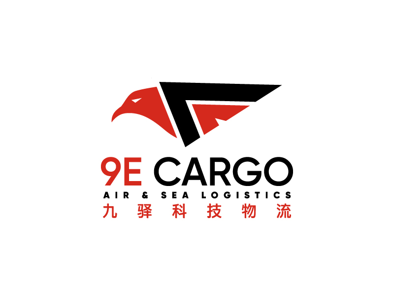 9e Cargo logo design by Erasedink