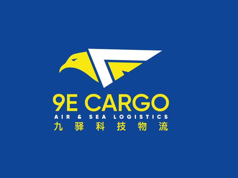 9e Cargo logo design by Erasedink