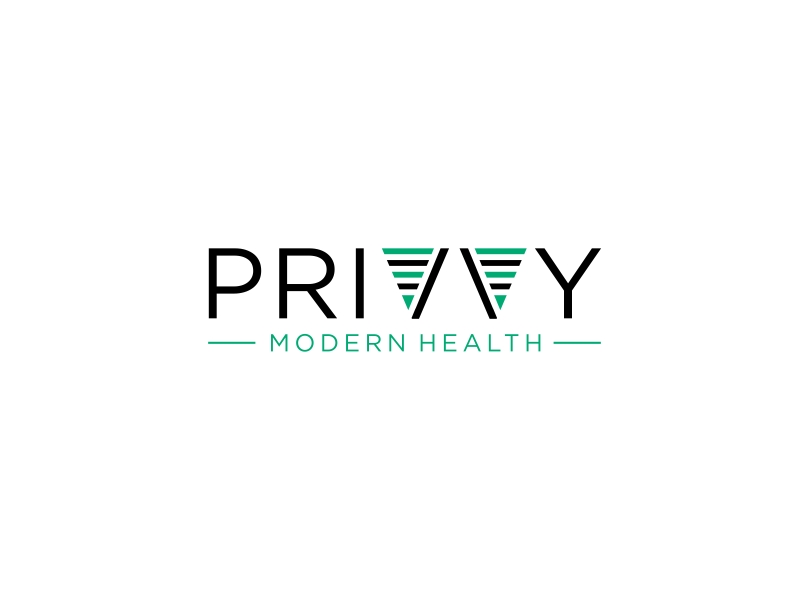 PRIVVY Modern Health logo design by GassPoll