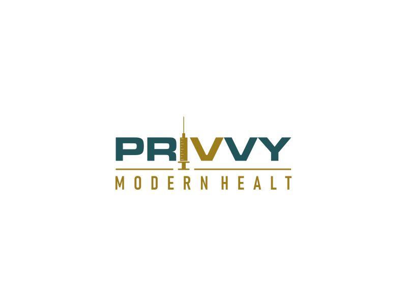 PRIVVY Modern Health logo design by rdbentar