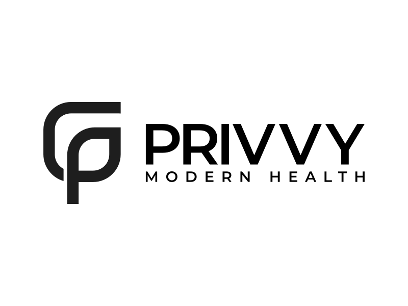 PRIVVY Modern Health logo design by falah 7097