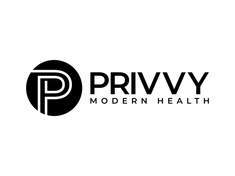 PRIVVY Modern Health logo design by falah 7097