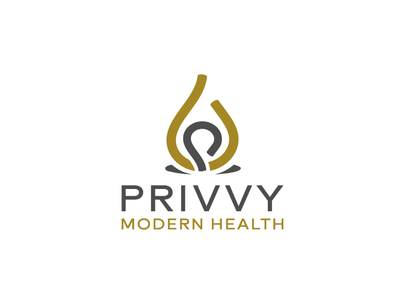 PRIVVY Modern Health logo design by akilis13