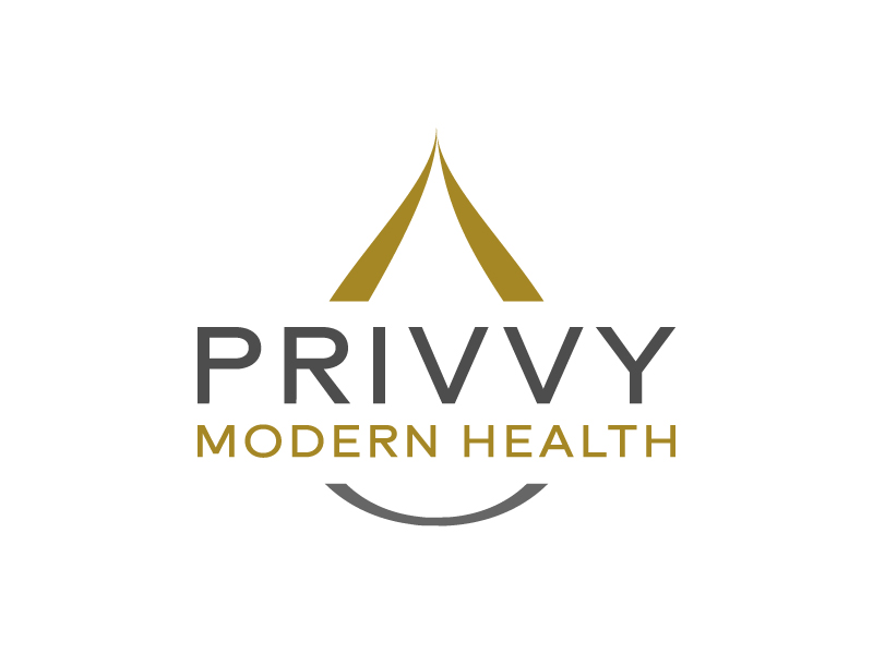 PRIVVY Modern Health logo design by akilis13