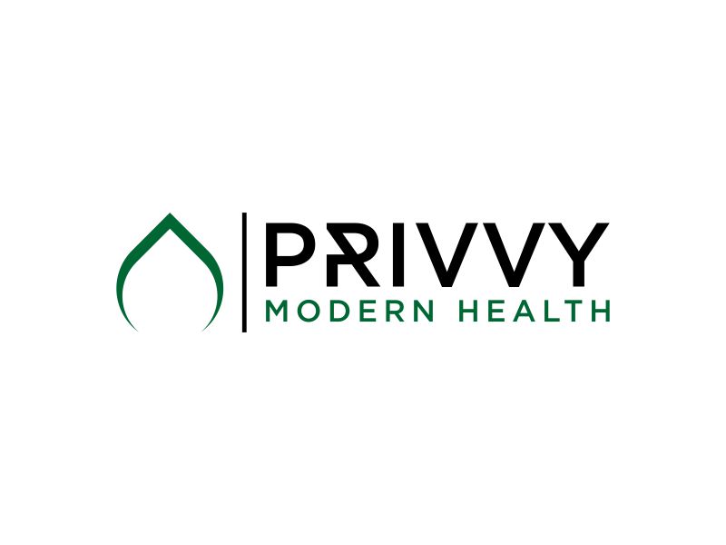 PRIVVY Modern Health logo design by dewipadi