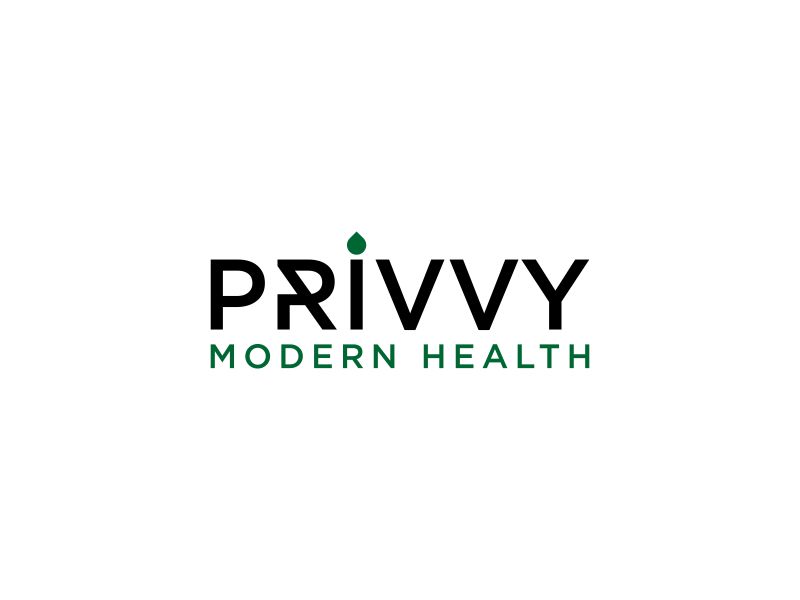 PRIVVY Modern Health logo design by dewipadi