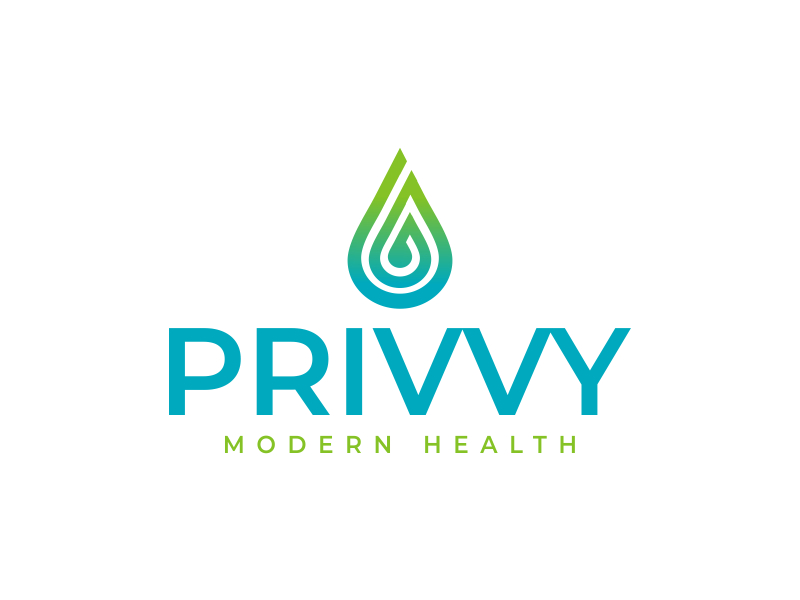 PRIVVY Modern Health logo design by cikiyunn