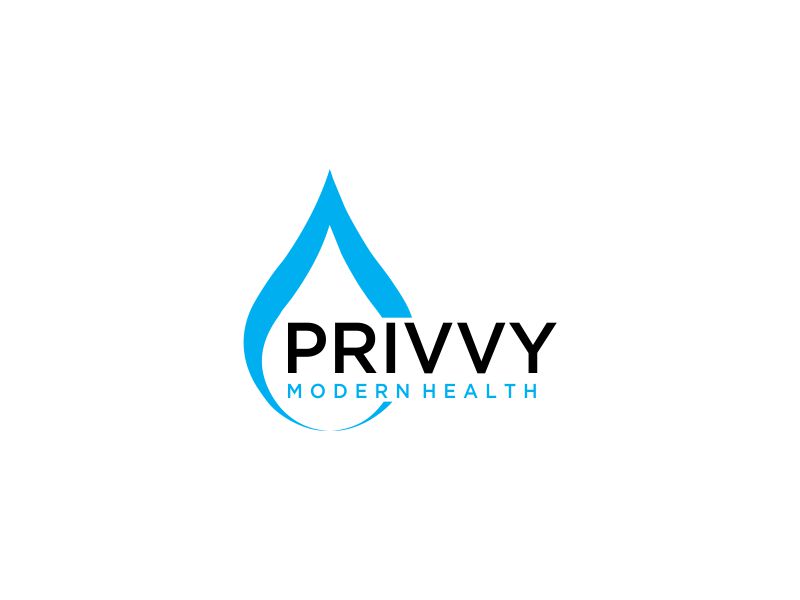 PRIVVY Modern Health logo design by oke2angconcept