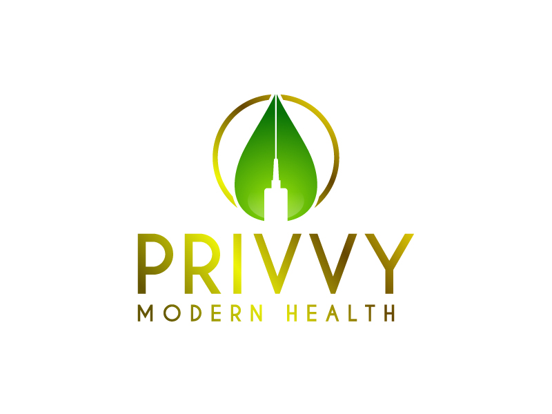 PRIVVY Modern Health logo design by betapramudya