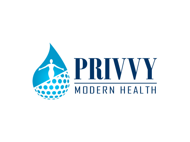 PRIVVY Modern Health logo design by Coolwanz