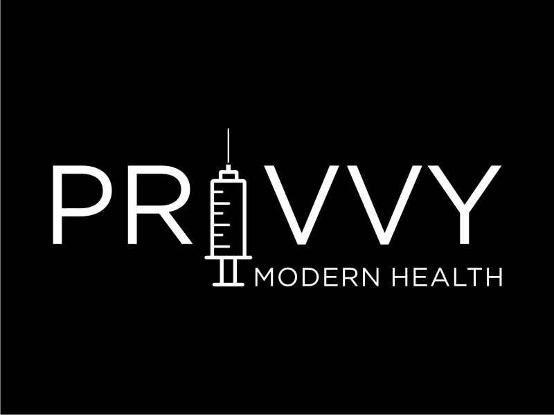 PRIVVY Modern Health logo design by lintinganarto