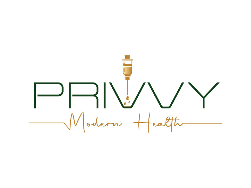 PRIVVY Modern Health logo design by Bambhole