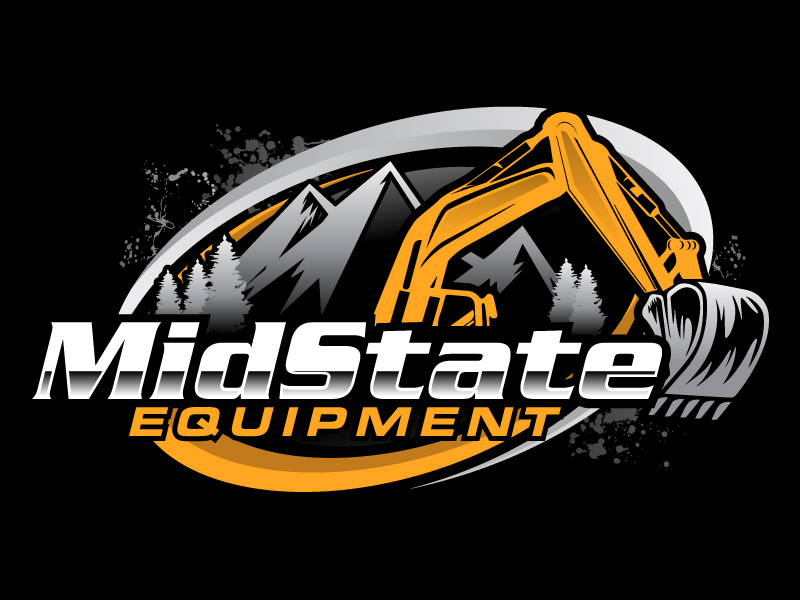 Mid State Equipment logo design by ElonStark