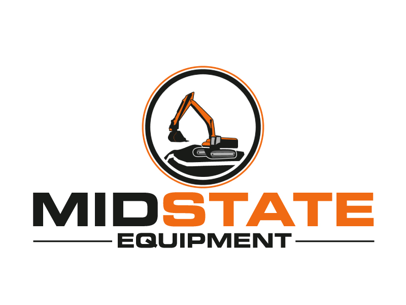 Mid State Equipment logo design by ElonStark