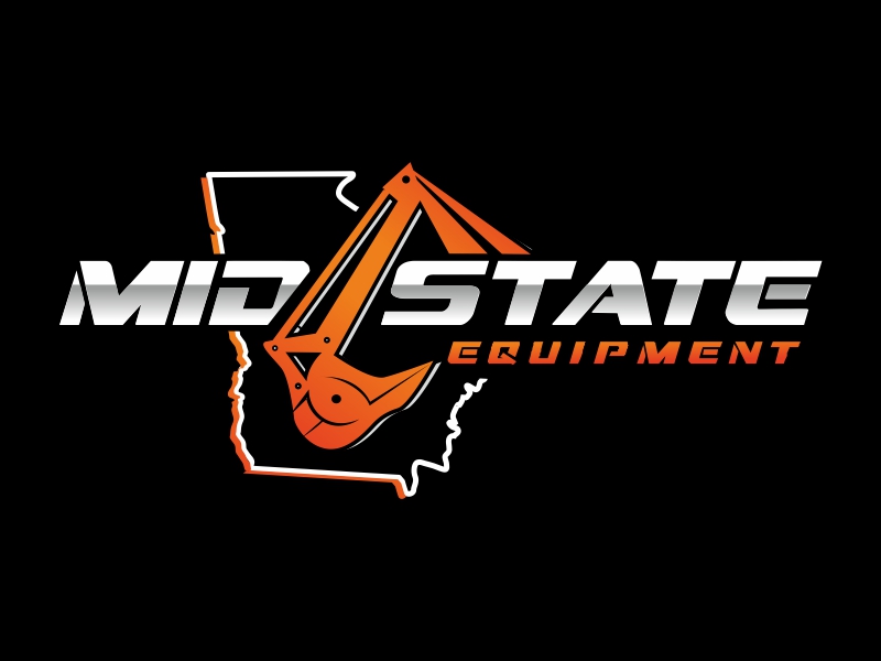 Mid State Equipment logo design by ruki