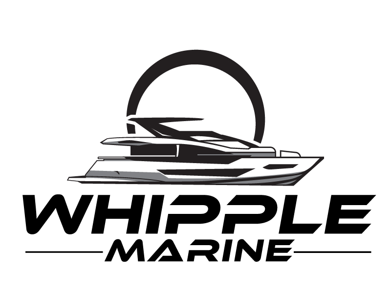 Whipple Marine logo design by ElonStark