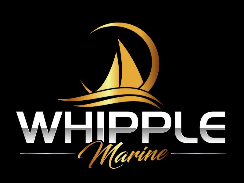 Whipple Marine logo design by ElonStark