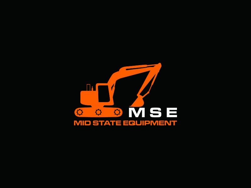 Mid State Equipment logo design by azizah