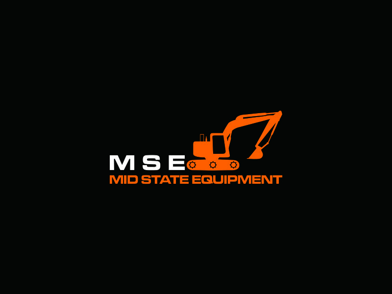 Mid State Equipment logo design by azizah