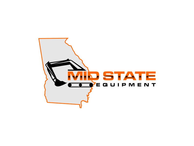 Mid State Equipment logo design by luckyprasetyo