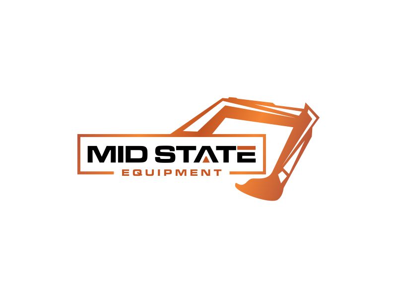 Mid State Equipment logo design by oke2angconcept