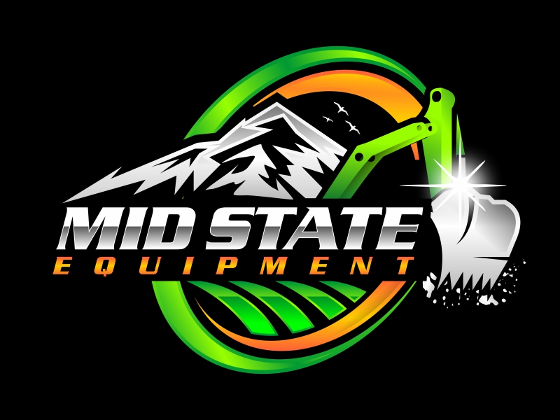 Mid State Equipment logo design by hidro
