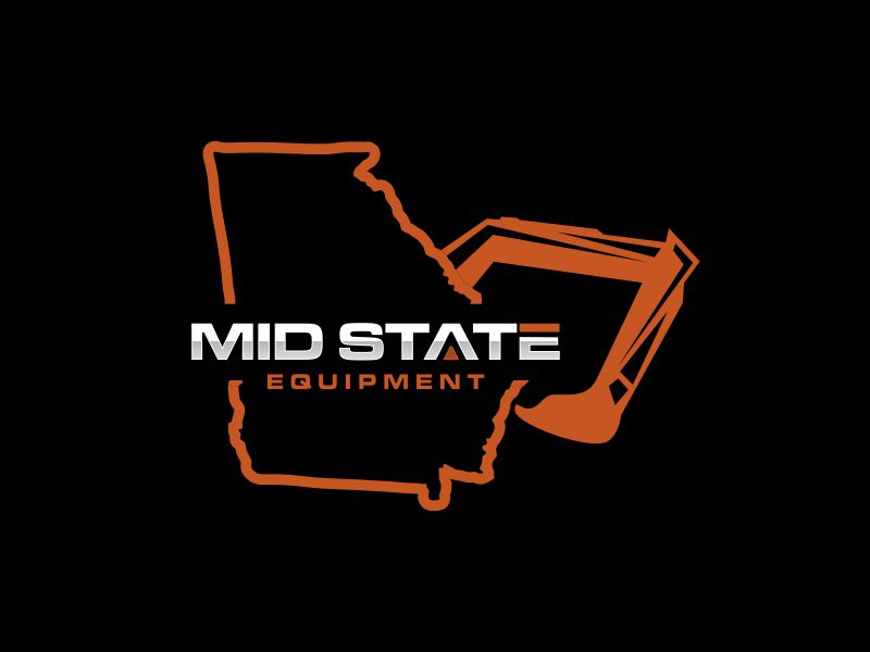 Mid State Equipment logo design by oke2angconcept