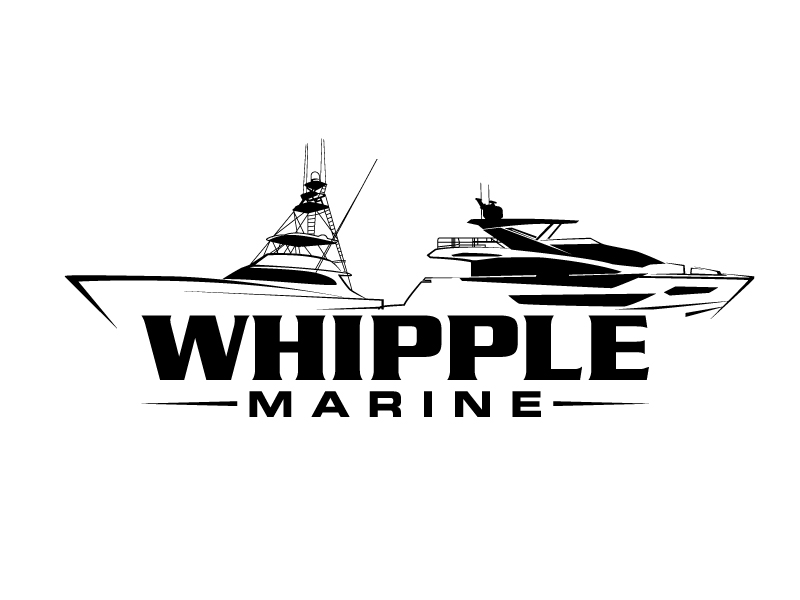 Whipple Marine logo design by jaize
