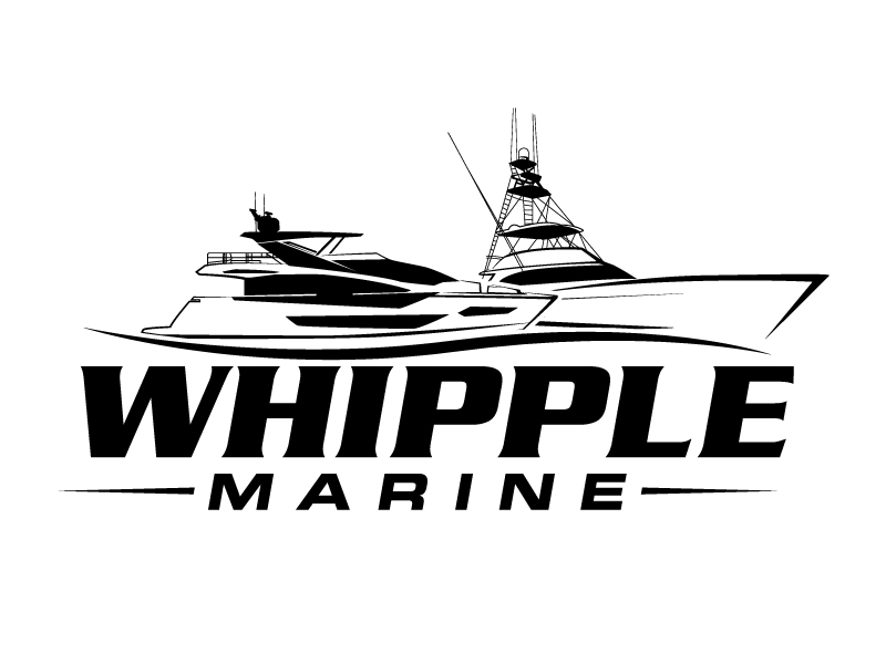Whipple Marine logo design by jaize