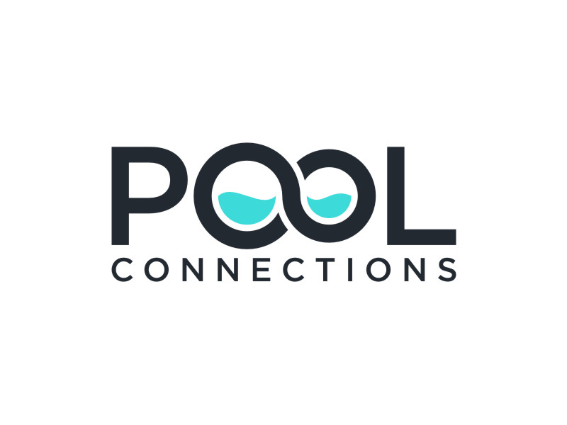 Pool Connections logo design by Garmos