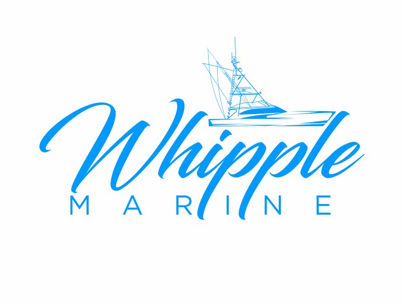 Whipple Marine logo design by zonpipo1