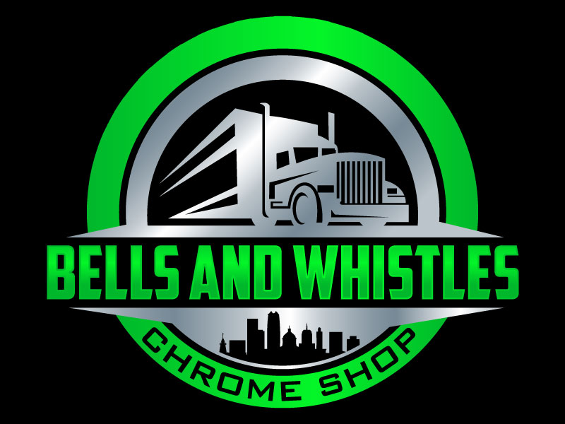 Bells and Whistles Chrome Shop logo design by Pintu Das