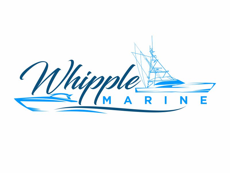Whipple Marine logo design by zonpipo1