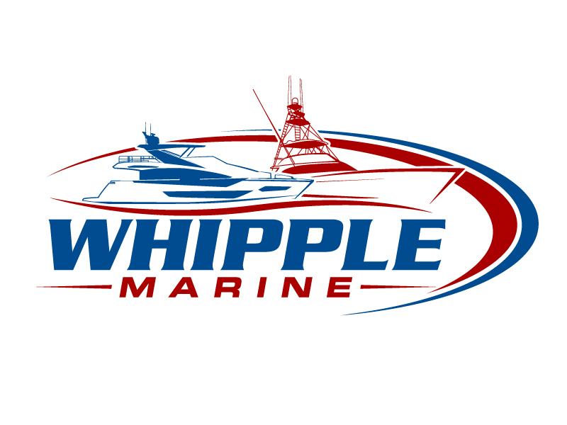 Whipple Marine logo design by jaize
