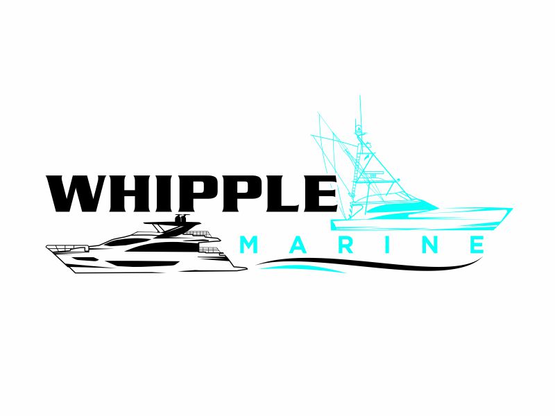 Whipple Marine logo design by zonpipo1