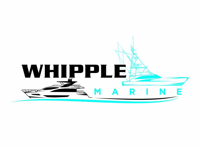 Whipple Marine logo design by zonpipo1