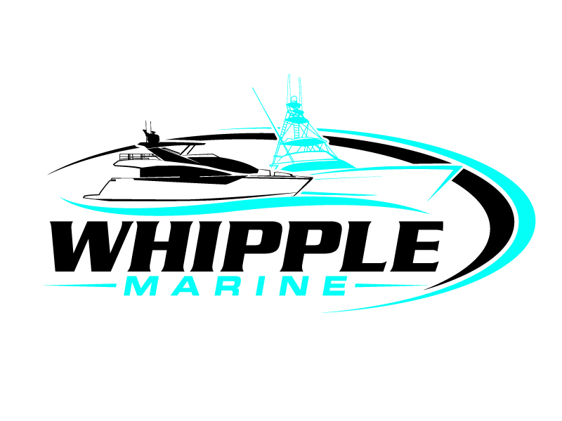 Whipple Marine logo design by jaize