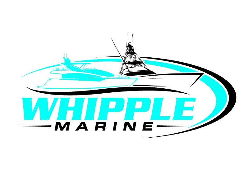 Whipple Marine logo design by jaize