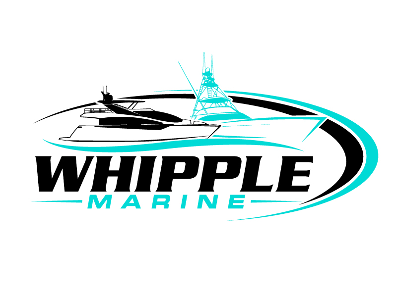 Whipple Marine logo design by jaize