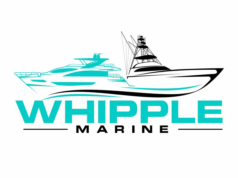Whipple Marine logo design by zonpipo1