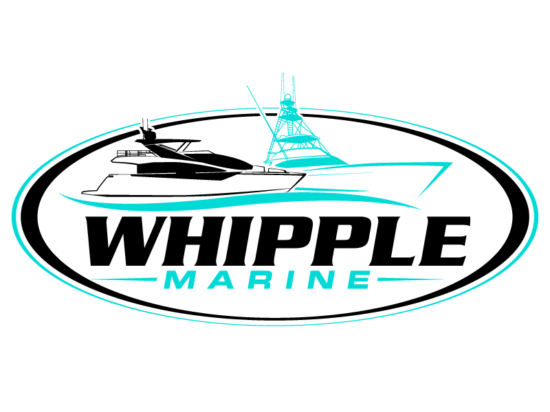Whipple Marine logo design by jaize