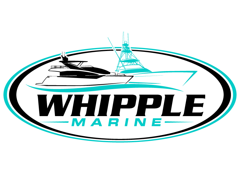 Whipple Marine logo design by jaize
