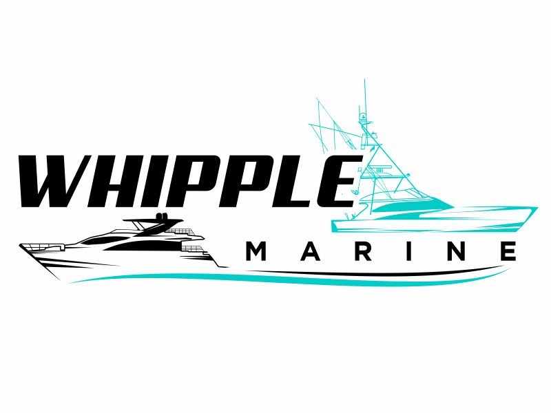 Whipple Marine logo design by zonpipo1